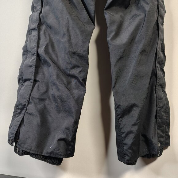 Boulder Gear Snow Pants Womens Black Fleece Lined Full Zip Waist Overs Size 12 - Picture 4 of 16